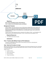 Lab 10.1 - Identify IPv6 Addresses