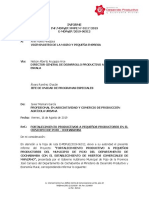 Informe de Mazana Pojo Al Decreto
