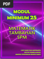 Modul Minimum 25 Matematik Tambahan SPM PDF