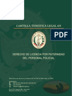 Cartilla 69 - Derecho A Licencia Por Paternidad