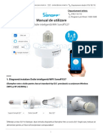 Sonoff Dulie E27 Manual de Utilizare