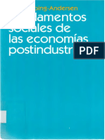 Fundamentos Sociales de Las Economías Posindustriales Gosta Esping-Andersen PDF