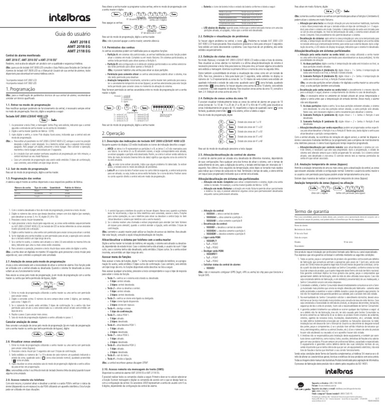Guia Do Usuario Amt 2018 e Amt 2018 Eg Amt 2118 Eg PDF PDF Senha