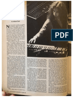 Lyle Mays 1980 Keyboard Magazine 