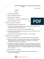 Physical Chemistry I PDF