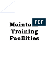 Maintain Training Facilities