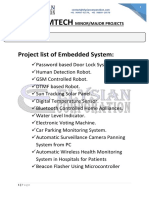 Embedded Projects PDF