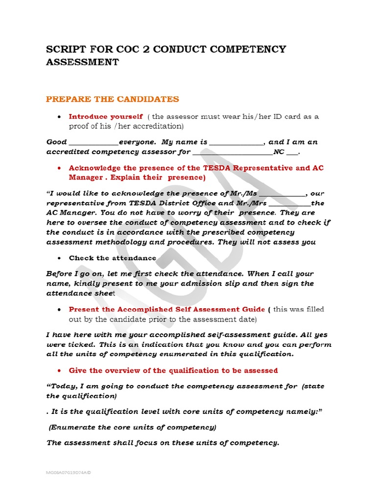 Coc2 Script | PDF