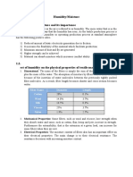 Humidity/Moisture 1.1. Humidity/Moisture and Its Importance: Fiber Name Diameter Length Cotton Wool Silk Viscose Nylon