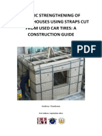 Seismic Strengthening OF Earthen Houses Using Straps CUT From Used CAR Tires: A Construction Guide