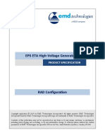 EPS ETA High-Voltage Generator: Product Specification