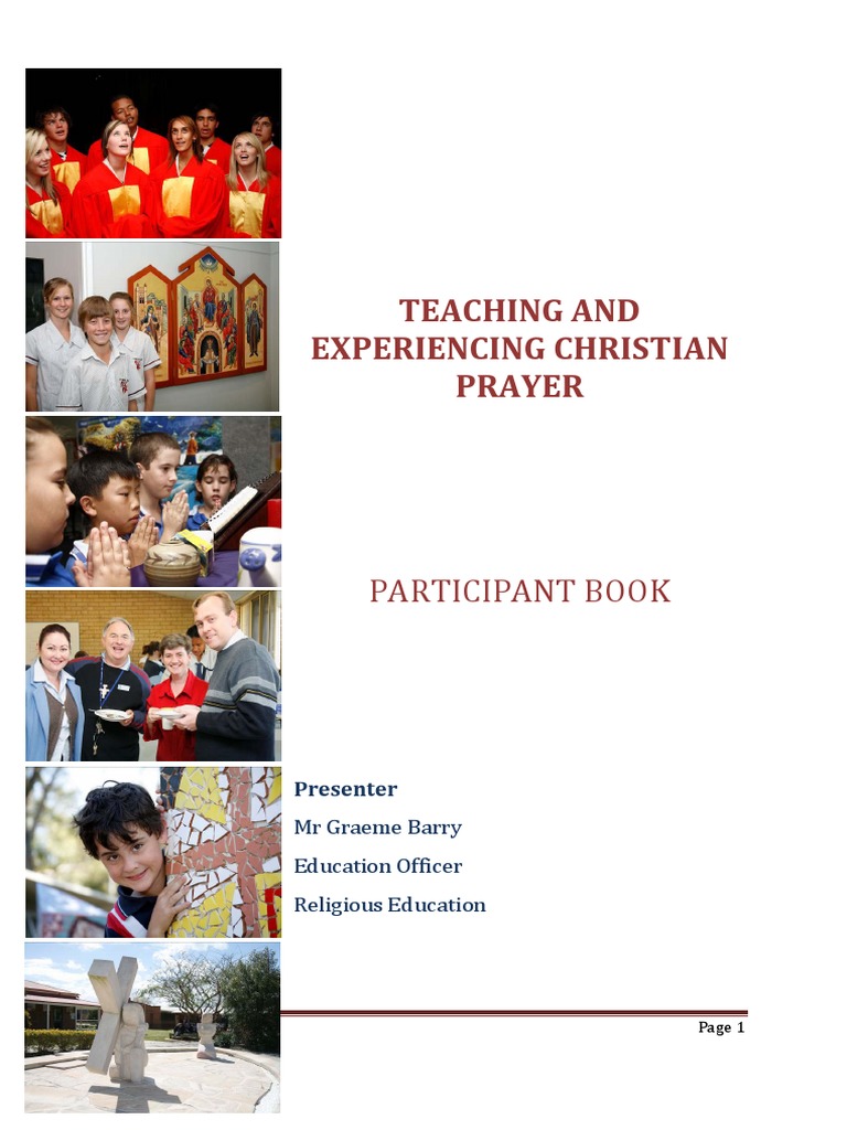 Teaching and Experiencing Christian Prayer | PDF | Prayer | God The Father