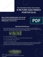 Return Dan Risiko Portofolio