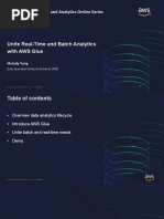 Unite Real-Time and Batch Analytics With AWS Glue