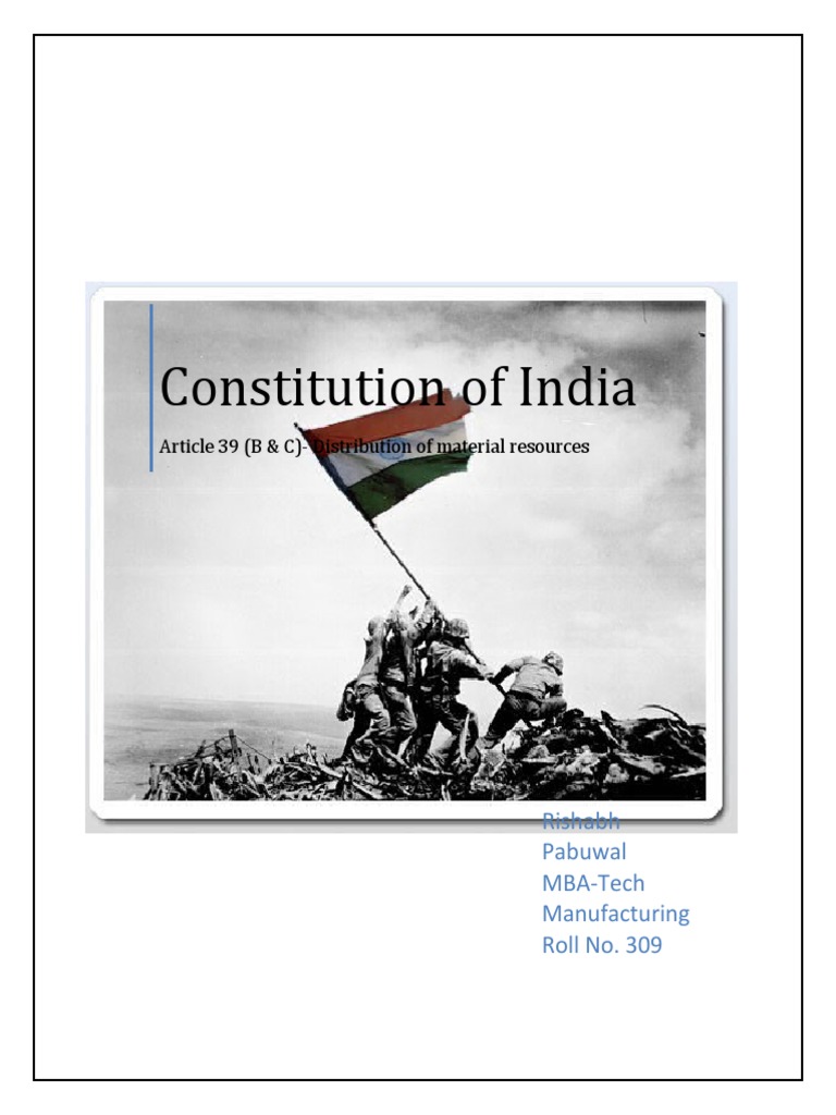 Constitution of India | PDF | Constitutional Law | Supreme Courts