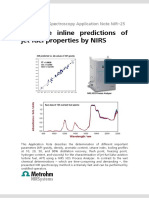 Real-Time Inline Predictions of Jet Fuel Properties by NIRS