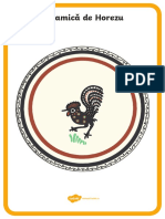 Ceramică Cu Motive Traditionale - Planse PDF