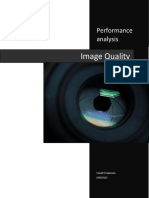 Perfomrance Analysis - Image Quality 