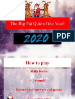 Big Fat Quiz of 2020 