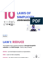 10 Laws of Simplicity PDF