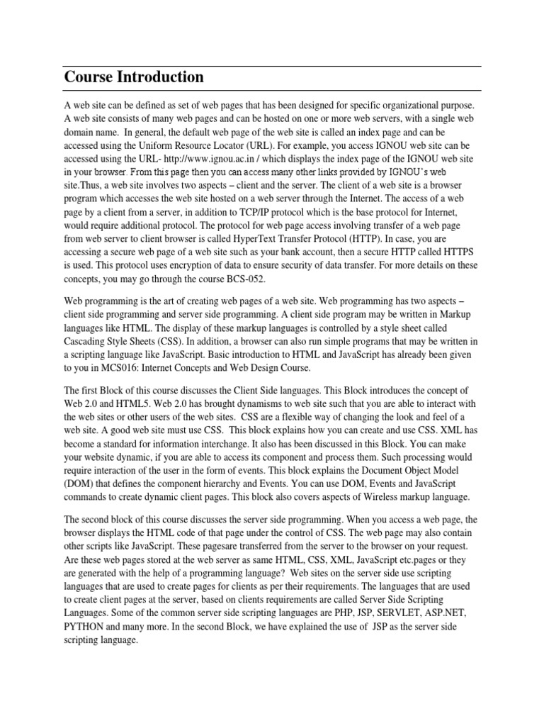 Client Side PDF | Download Free PDF | Html Element | World Wide Web