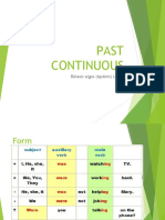 Past Continuous: Būtasis Eigos (Tęstinis) Laikas