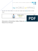 Dimensions of Restriction Orifice Plates PDF