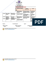 Monthly Supervisory Plan (MSP) : Almagro Central School