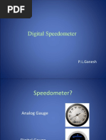 Digital Speedometer