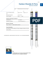 Carbon Dioxide 0.1%/a: Order No. CH 23 501