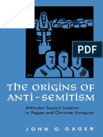John G. Gager The Origins of Anti-Semitism Attitudes Toward Judaism in Pagan and Christian Antiquity 1985 PDF
