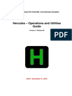 Hercules - Operations and Utilities Guide: Hercules System/370, ESA/390, Z/architecture Emulator