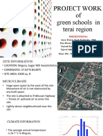 Project Work of Green Schools in Terai Region: Presented by