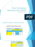 Teori Permainan (Dominasi Dan Grafik)