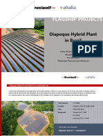 Flagship Projects: Oiapoque Hybrid Plant in Brazil