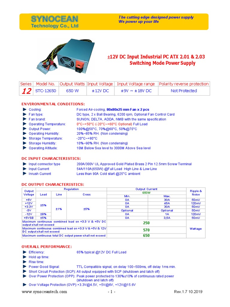 Autonomous Vehicle Computer Power Supply PDF