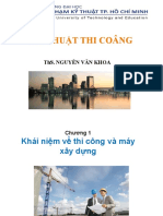 KTTC Chuong 1 - Khai Niem Thi Cong Va May Xay Dung