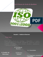 ISO 9001-2008 (Elementos 6 e 7)