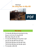KTTC Chuong 4 - Ky Thuat Thi Cong Dao Va Dap Dat PDF