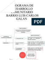 Presentación Diagnóstico Social Del Barrio Luis Carlos