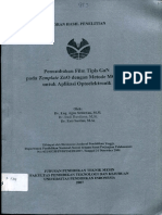 Num U A M A N: B H N Fil Tipis Gan P Da Templ O Dengan Metode Mocvd Untuk Aplikasi Optoelektronik