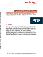 A22 Three Step Depth Focussed Inversion As A Tool To Resolve Small Resistivity Contrasts by ERT