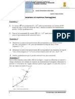 Robotique TD1 PDF