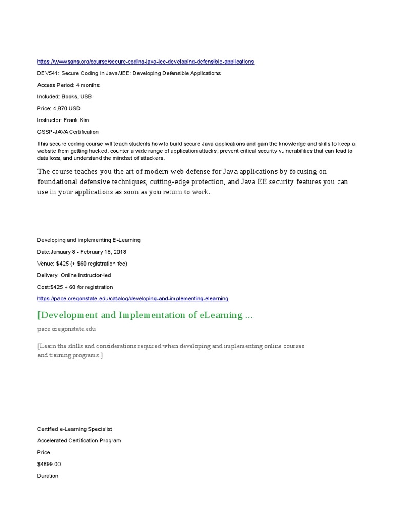 (Development and Implementation of Elearning .. | PDF | Educational ...