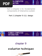 Part 1 (Chapter 1-4) : Fundamental Components of Interactive System