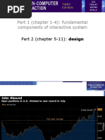 Part 1 (Chapter 1-4) : Fundamental Components of Interactive System