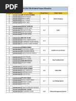 PG-DAC FEB-20 Batch Project Allocation: MD Zeyaur Rahman