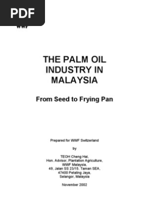 Palm Oil Information  PDF