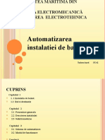 Automatizarea Instalatiei de Balast - Slide-Uri