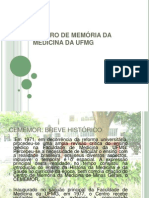 Centro de Memória Da Medicina Da UFMG